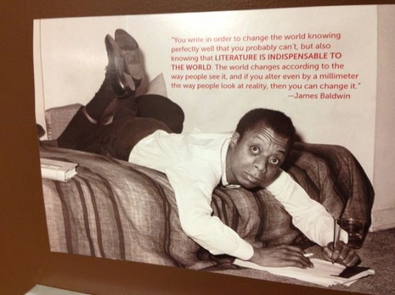 James Baldwin quote about literature 