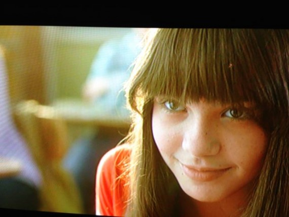 Young girl from TV commercial