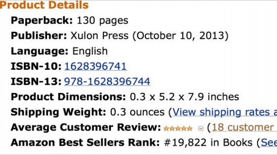 Amazon Sales Rank screen shot