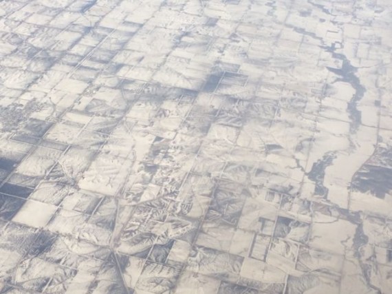 Calgary, Alberta in winter