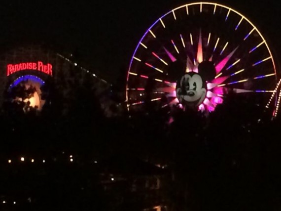 Disney' California Adventure from Disney's Grand Californian Resort Room