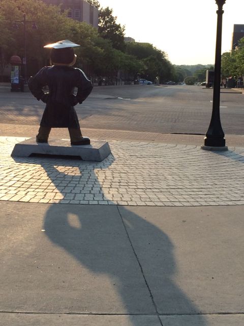 University of Iowa's Mascot Herky