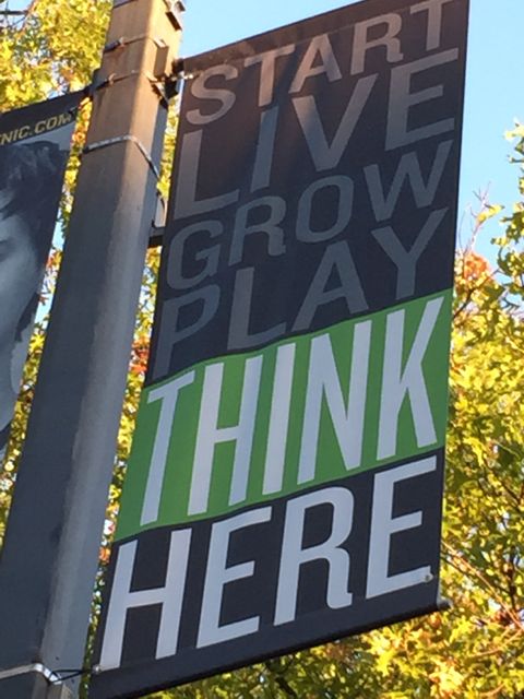 University of Iowa Motivational student banner