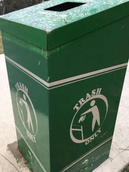 Municipal Trash Can 