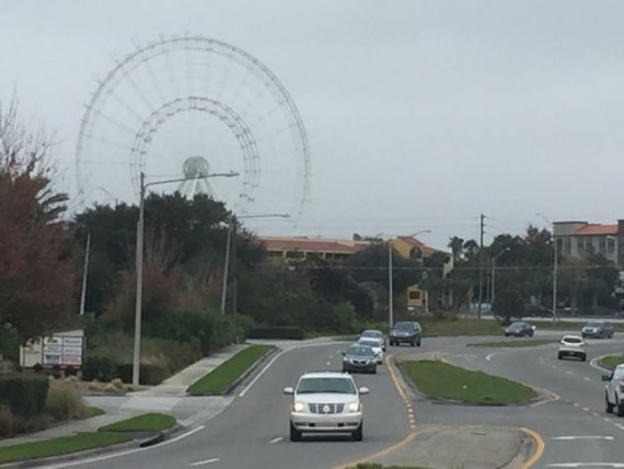 Biggest roller coaster under construction on Orlando's International Drive