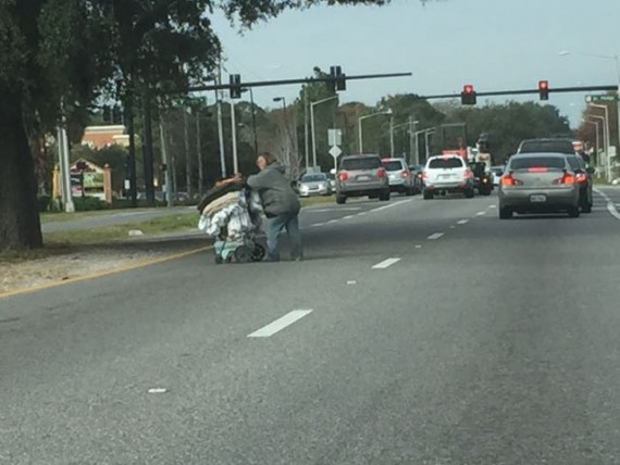 Homeless near Walt Disney World