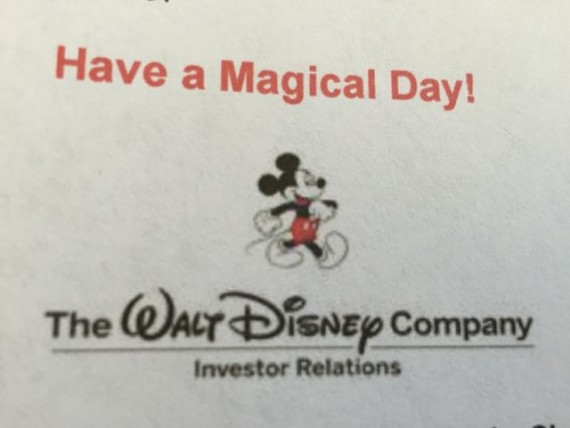 Walt Disney Company Investor Relations