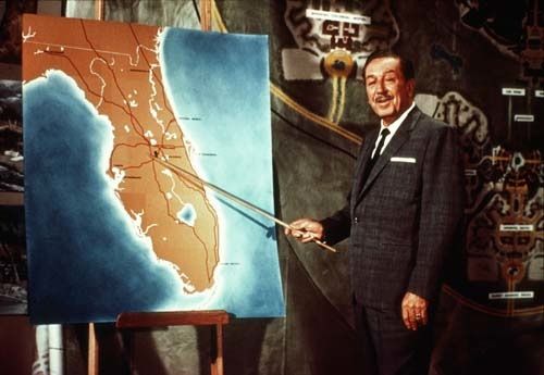 Walt Disney revealing Epcot