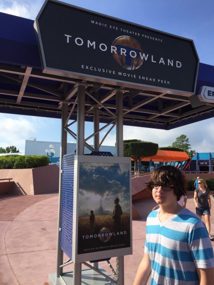 Disney's Tomorrowland movie sneak peak at Epcot