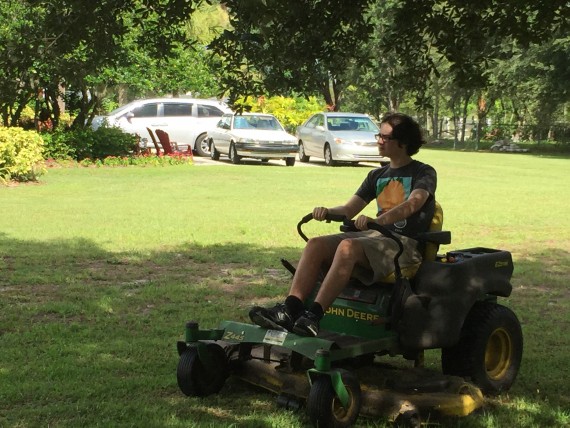 Florida lawn mower 