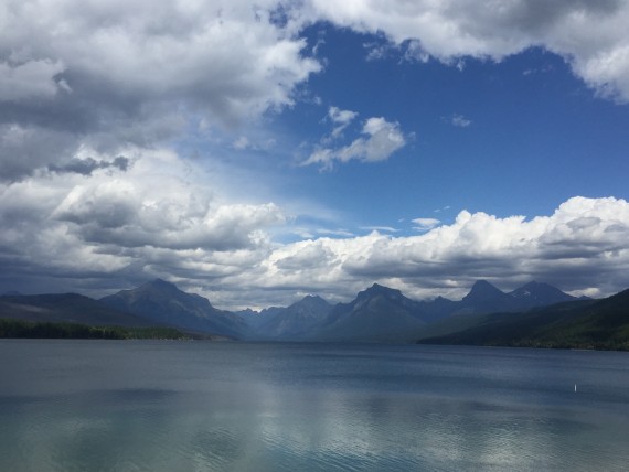 View of Lake McDonald from Village Inn at Apgar