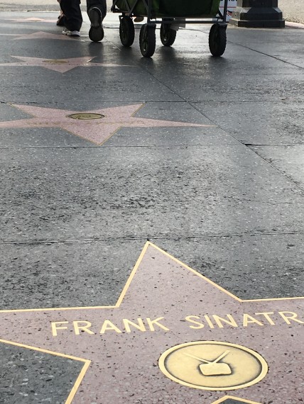 Frank Sinatra walk of fame star