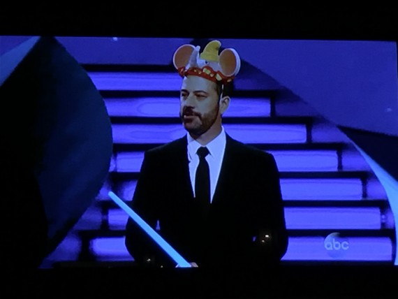 Jimmy Kimmel on Disneyland show