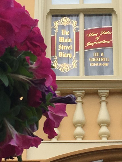 Lee Cockerell's Disney window on Main Street