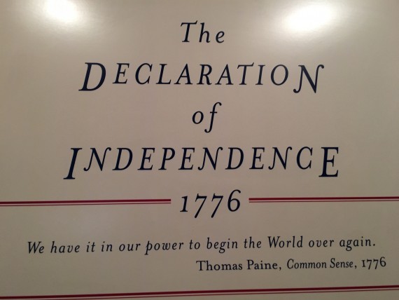 Declaration of Independence vision