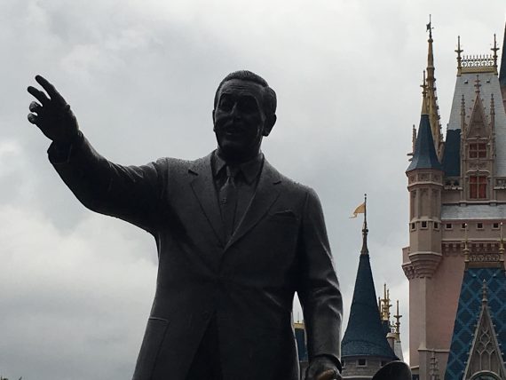 Walt Disney Partner's statue