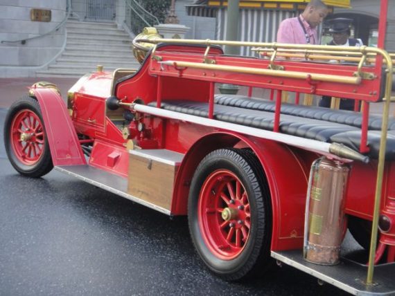 Disney fire truck