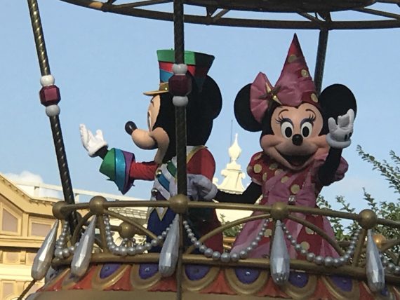 Disney World Parade float