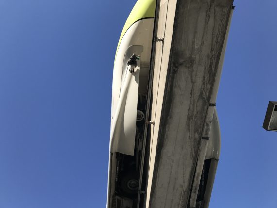 Walt Disney World Monorail closeup