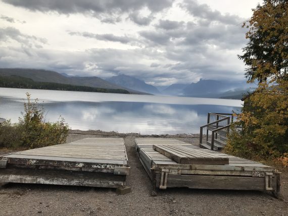 Glacier's Apgar Village in Fall