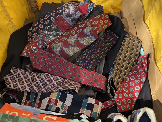 Nice men's ties donated