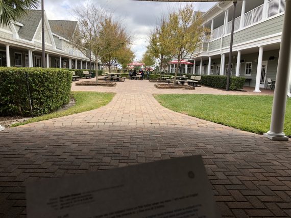 Windermere Prep HS courtyard