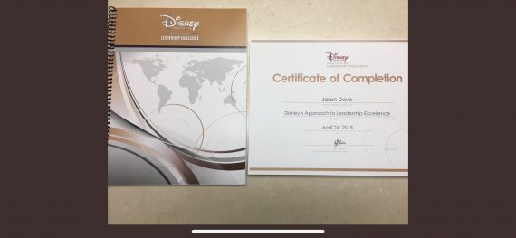 Disney Institute workbook