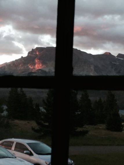 Glacier Park at sunrise