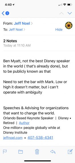 Disney Keynote Speakers