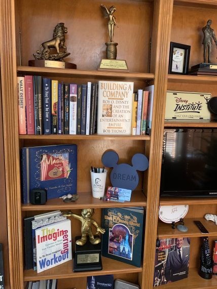 Disney speaker jeff noel's home office