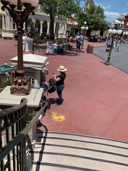 popcorn spill at Disney