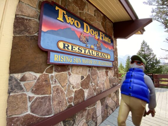 Two Dog Flats restaurant in Glacier