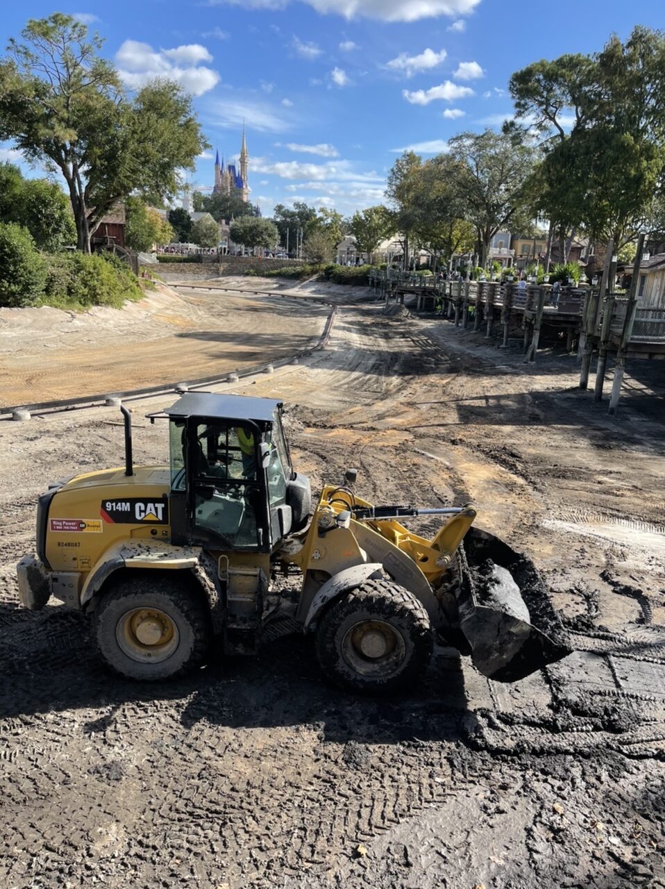 Walt Disney World’s Frontierland refurbishment, December 3, 2020.