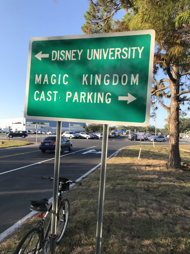 Bicycling near Disney University