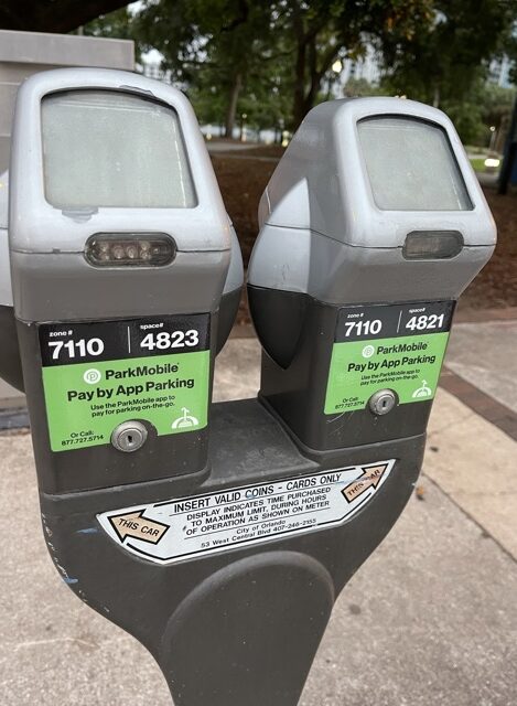 Orlando parking meter