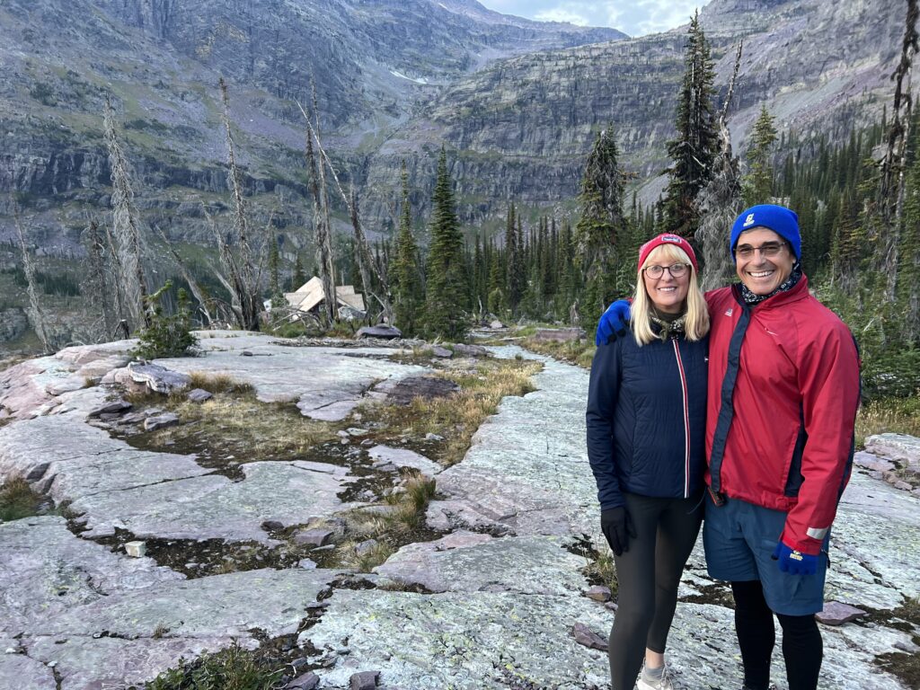 Couple in the mountains