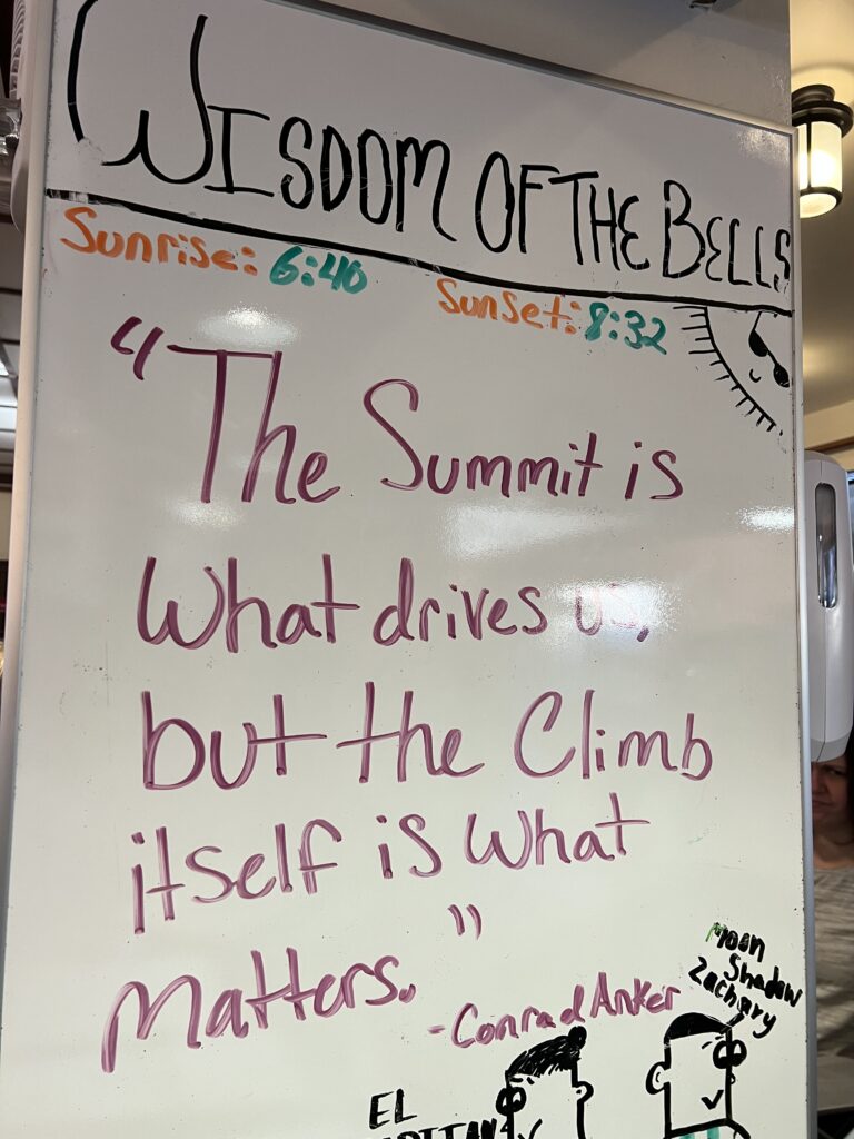 Quote Written on a whiteboard