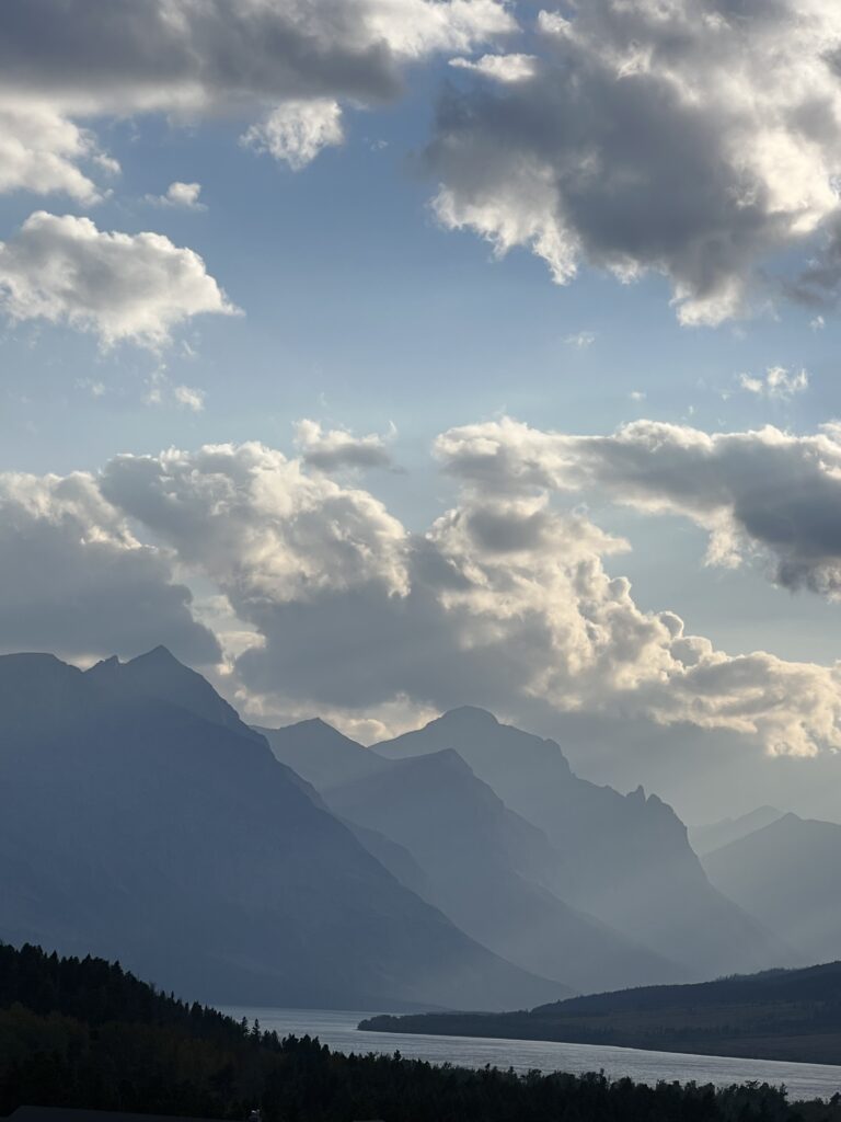 Mountains and Lake