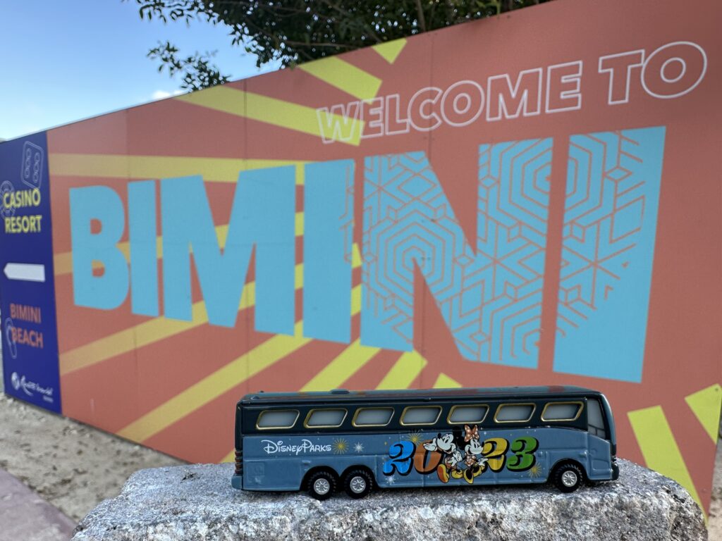 Welcome to Bimini sign