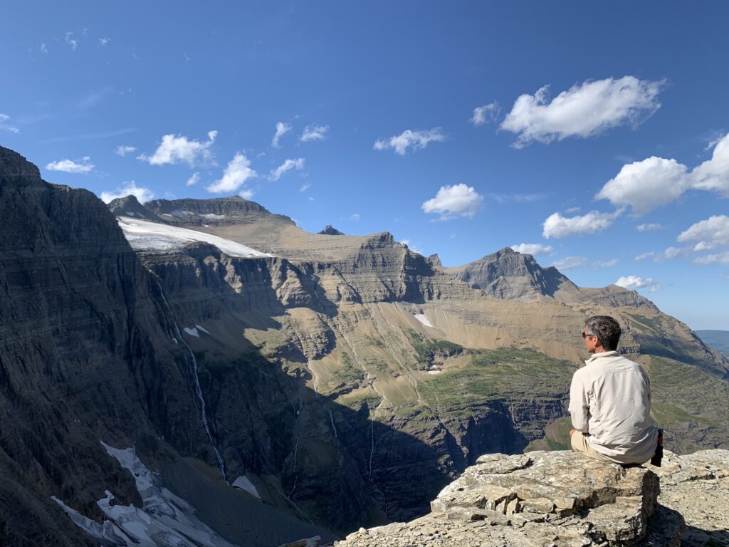 Disney keynote speaker jeff noel on a mountain