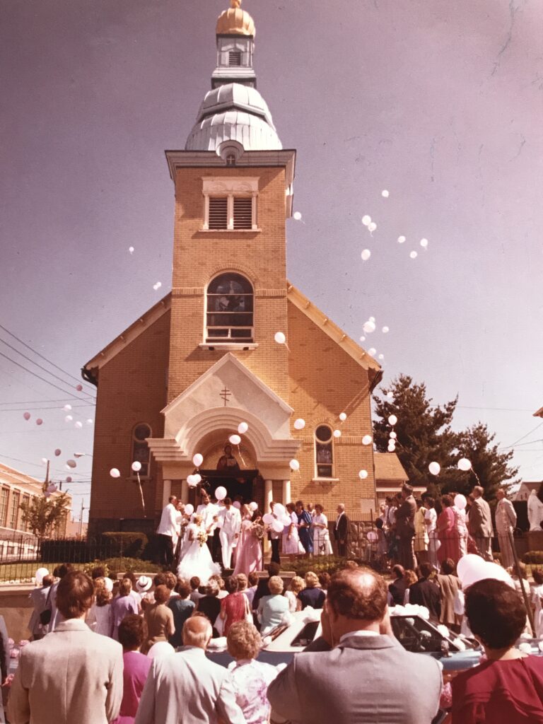 leaving church after wedding