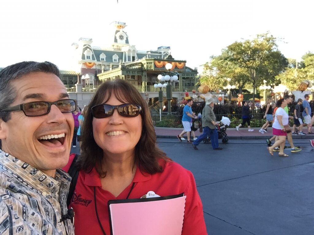 Disney Keynote Speaker Jeff noel with colleague Cynthia