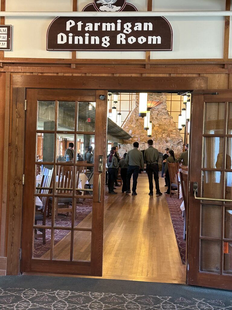 National park lodge Dining Hall