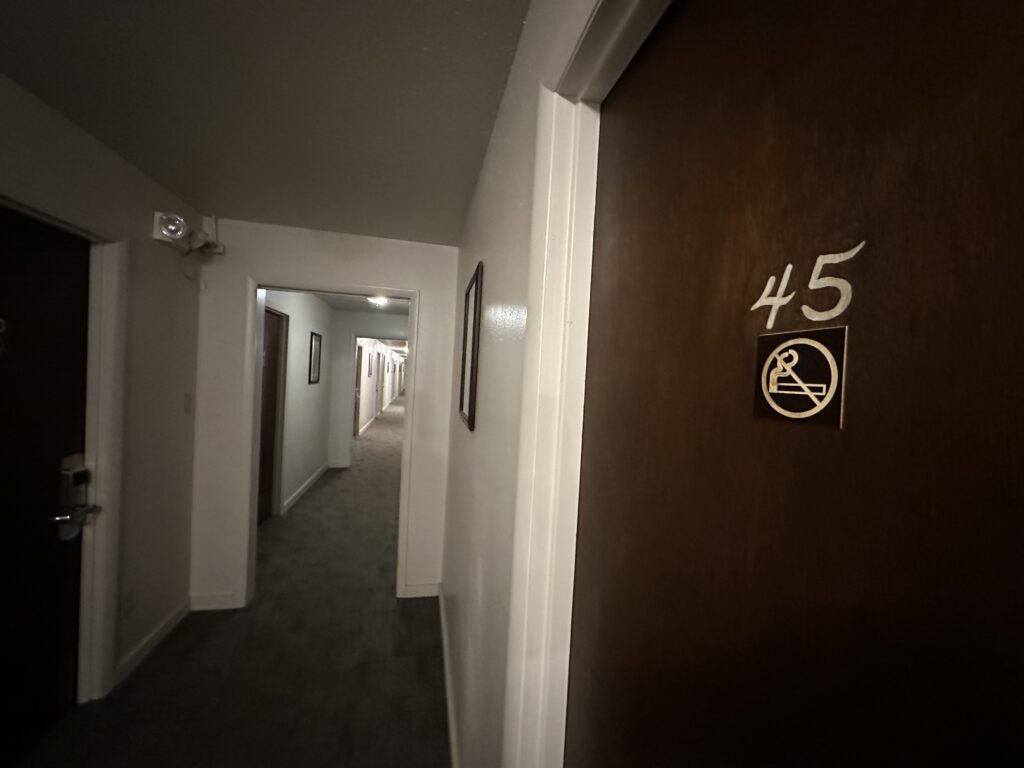 motel hallway