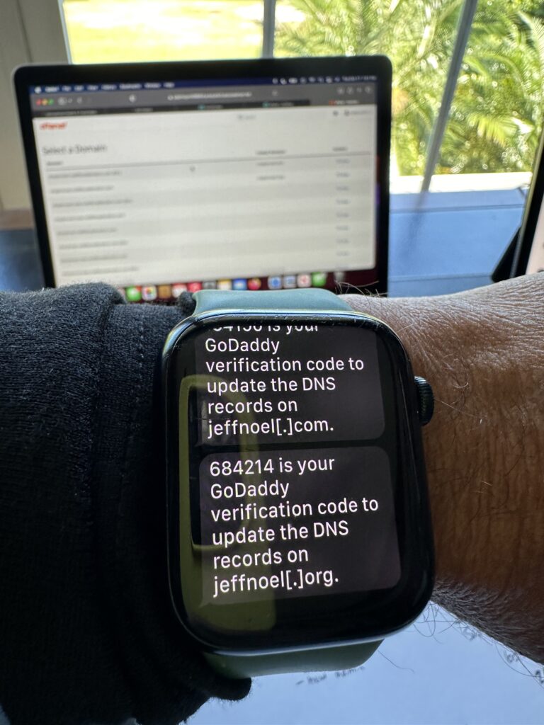 Apple Watch screenshot