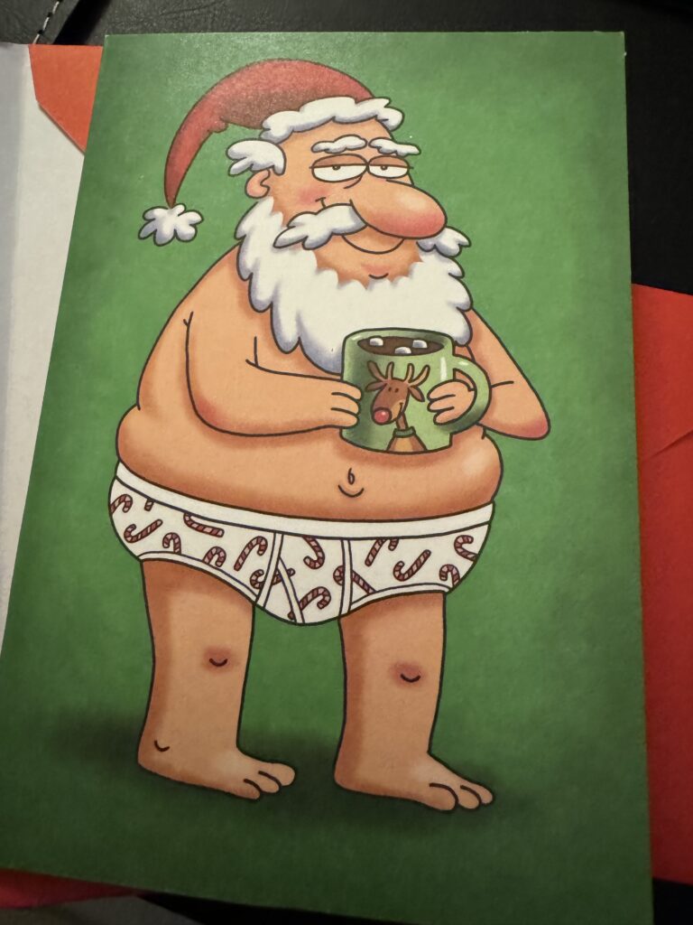 Funny Christmas card