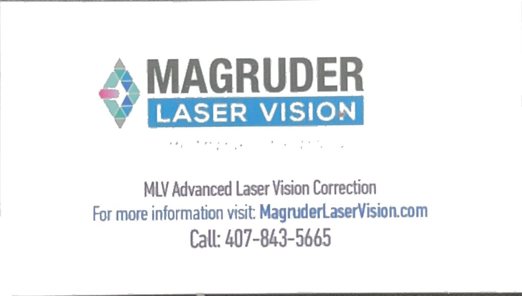 Eye surgery business card