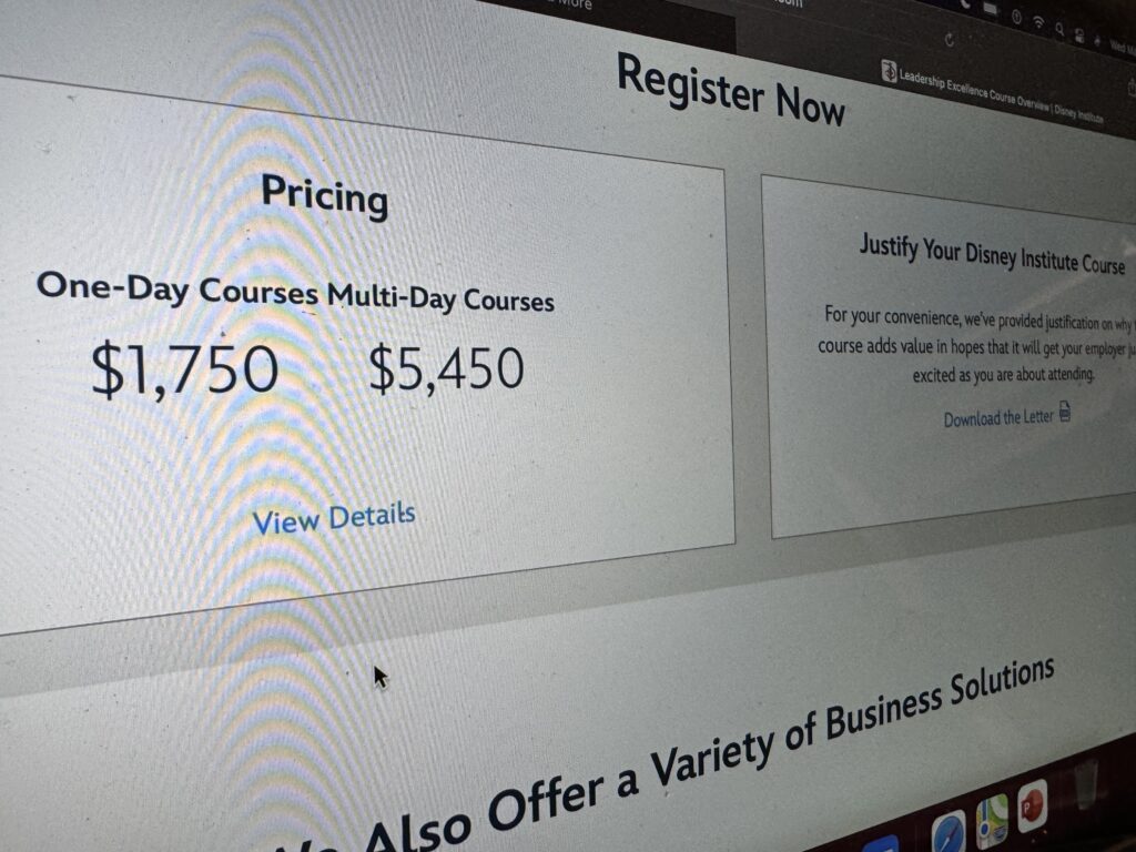 Tuition screen