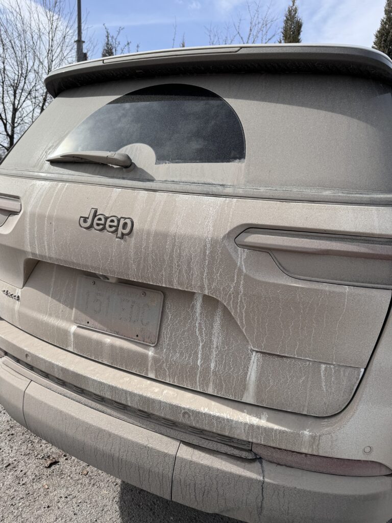 dirty car