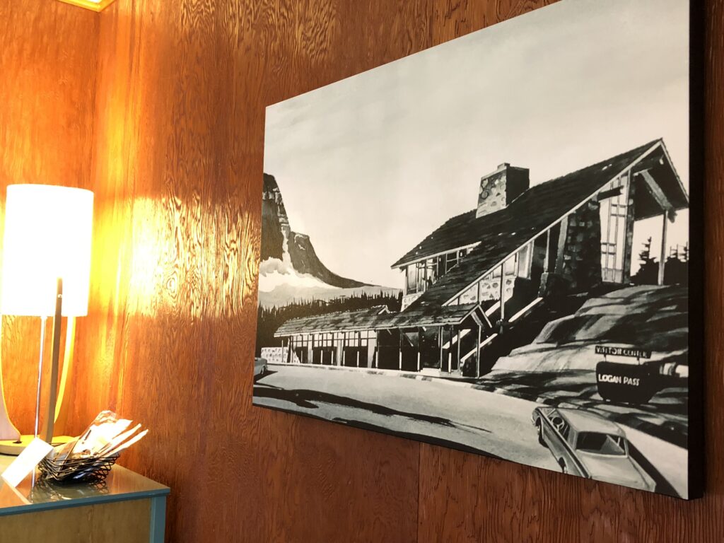 Mountain Lodge room wall art